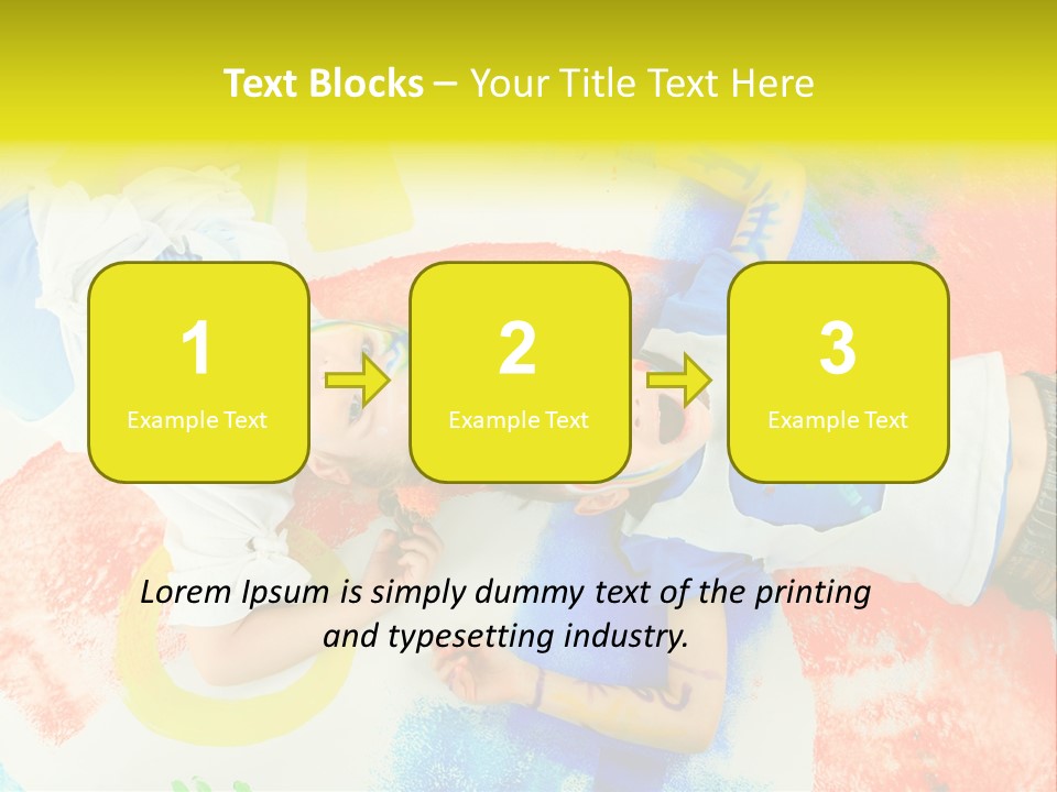 Smile Intelligence Schoolgirl PowerPoint Template