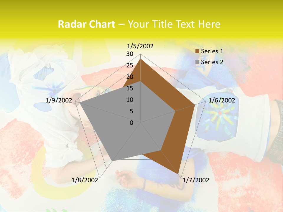 Smile Intelligence Schoolgirl PowerPoint Template