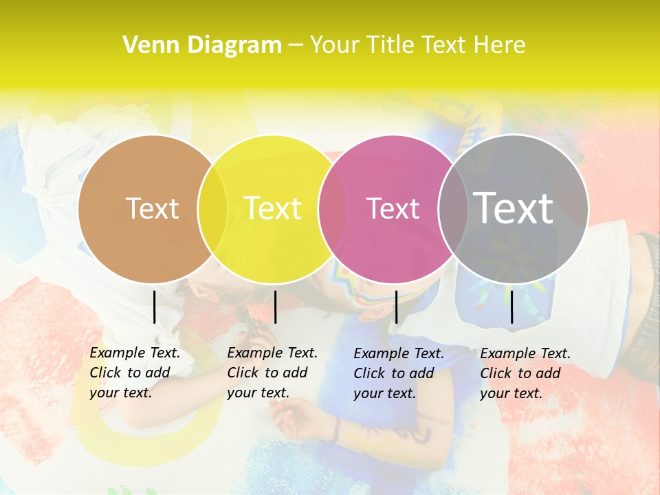 Smile Intelligence Schoolgirl PowerPoint Template