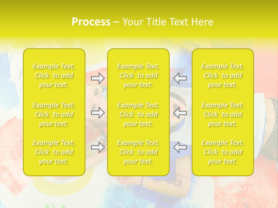 Smile Intelligence Schoolgirl PowerPoint Template