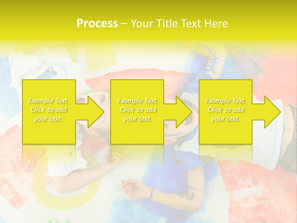 Smile Intelligence Schoolgirl PowerPoint Template