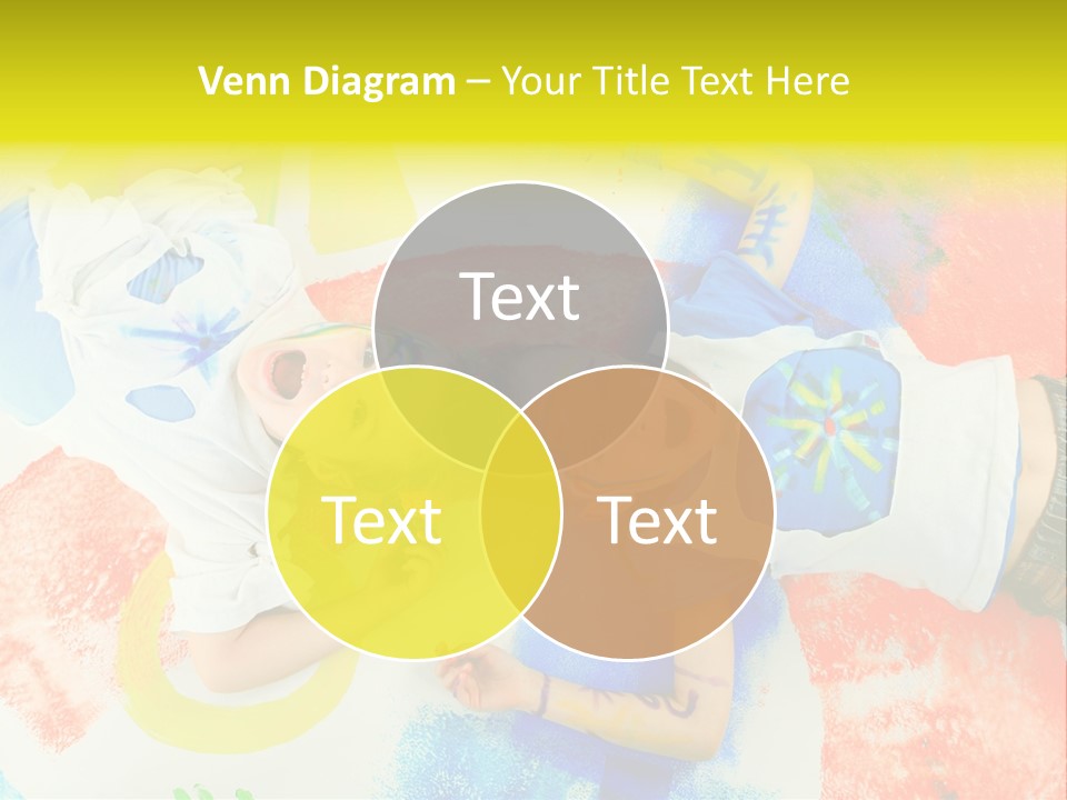 Smile Intelligence Schoolgirl PowerPoint Template