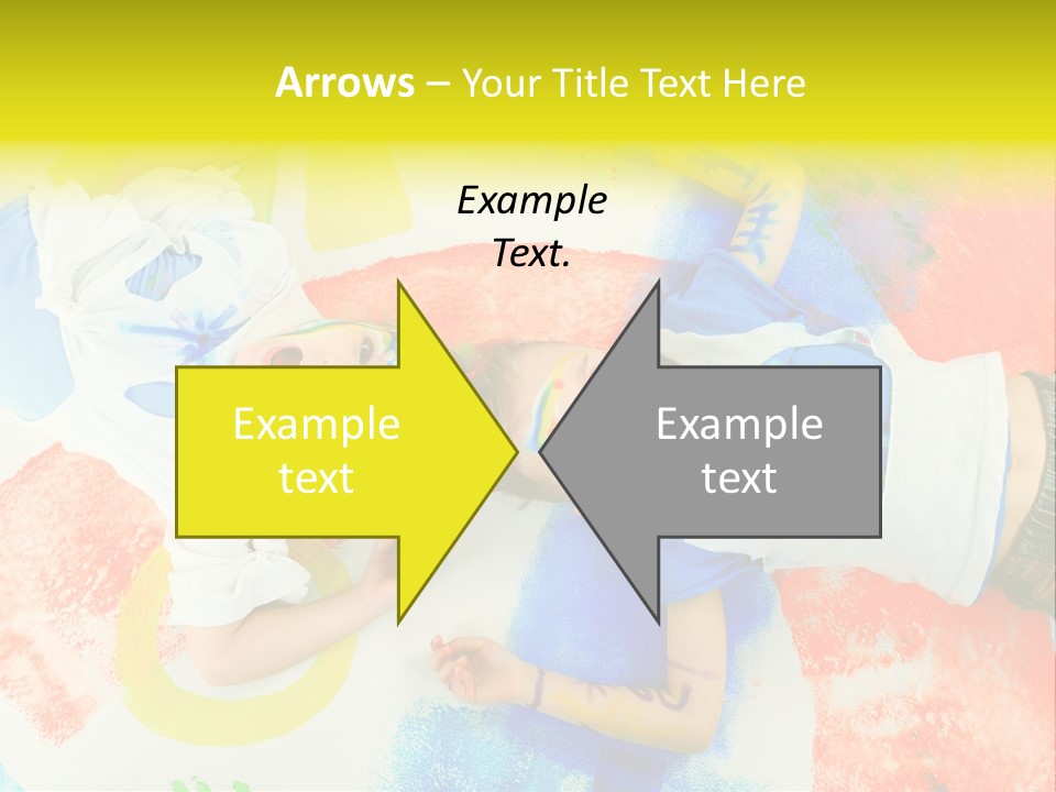 Smile Intelligence Schoolgirl PowerPoint Template