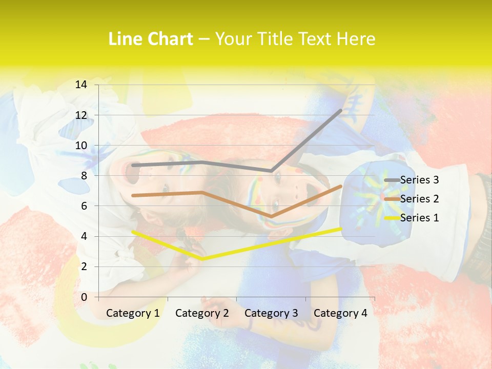 Smile Intelligence Schoolgirl PowerPoint Template