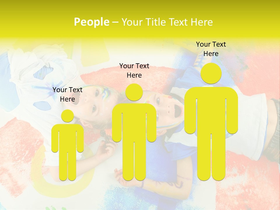 Smile Intelligence Schoolgirl PowerPoint Template