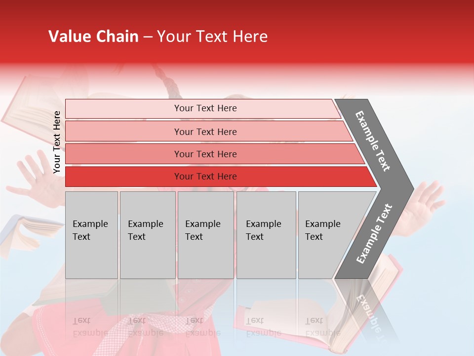 High White Child PowerPoint Template