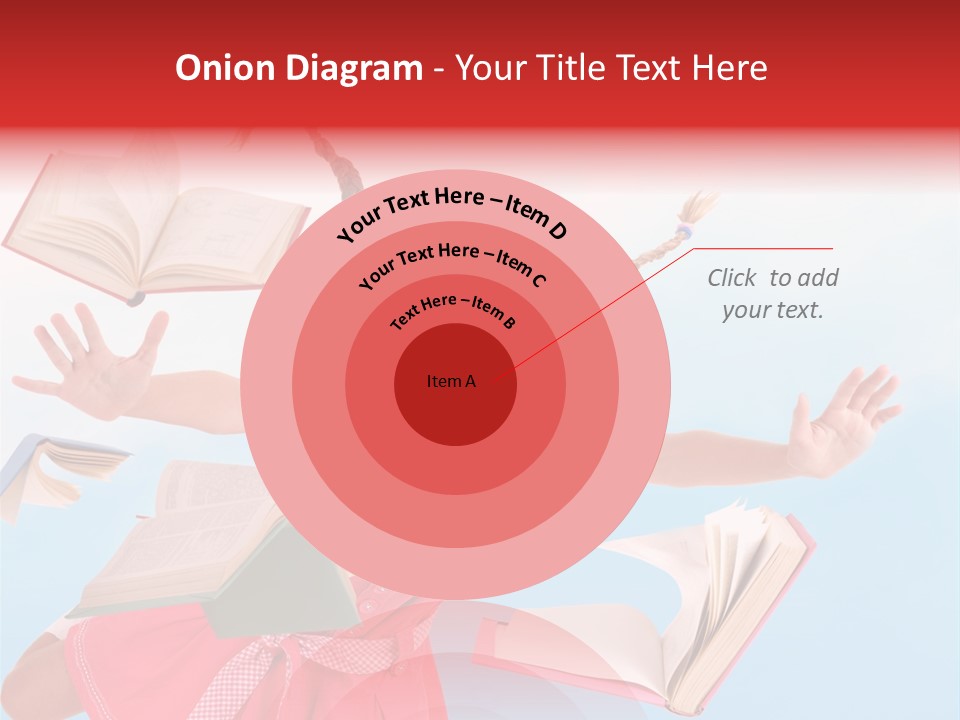 High White Child PowerPoint Template