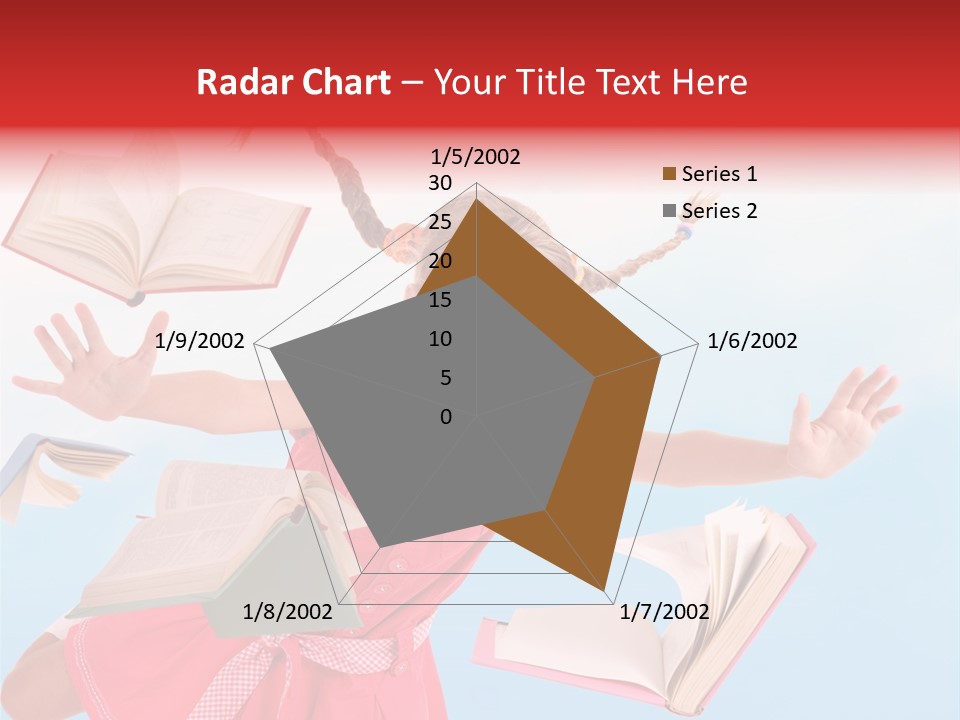 High White Child PowerPoint Template