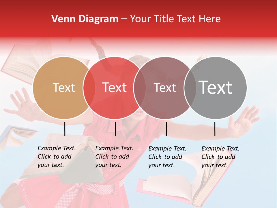 High White Child PowerPoint Template