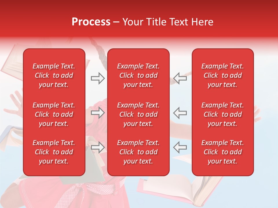 High White Child PowerPoint Template