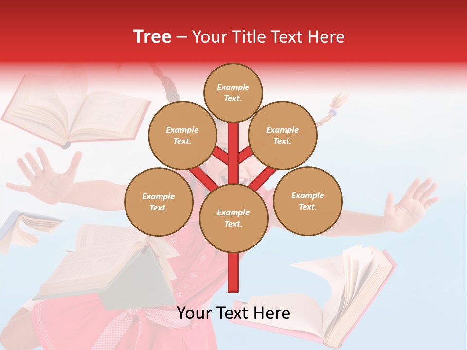 High White Child PowerPoint Template