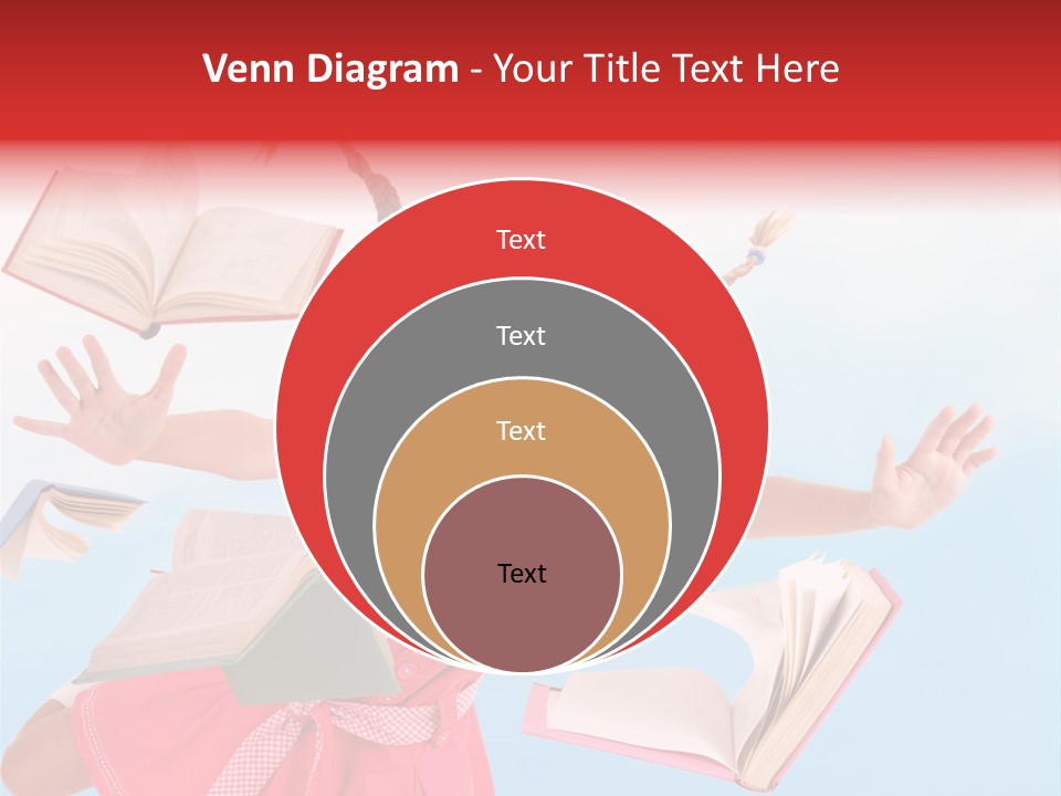 High White Child PowerPoint Template