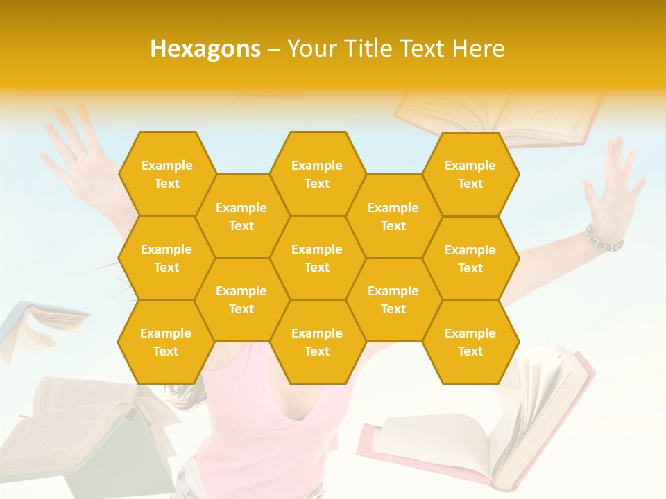 Studying Smiling Study PowerPoint Template