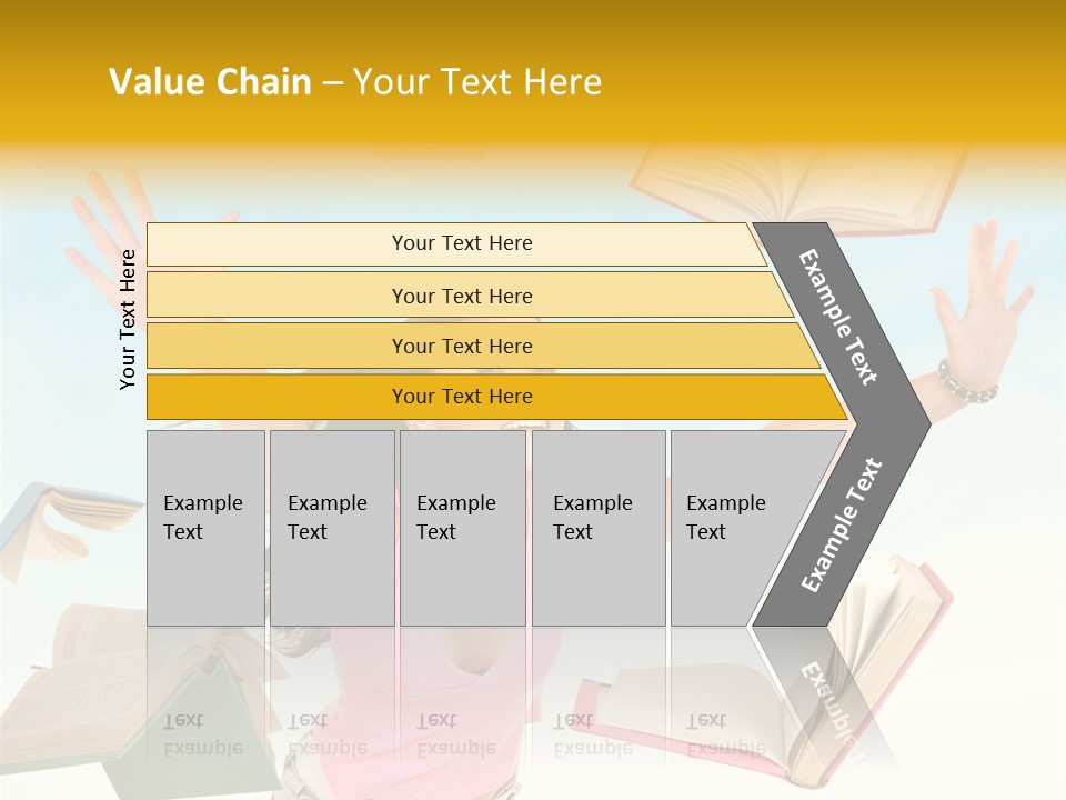 Studying Smiling Study PowerPoint Template
