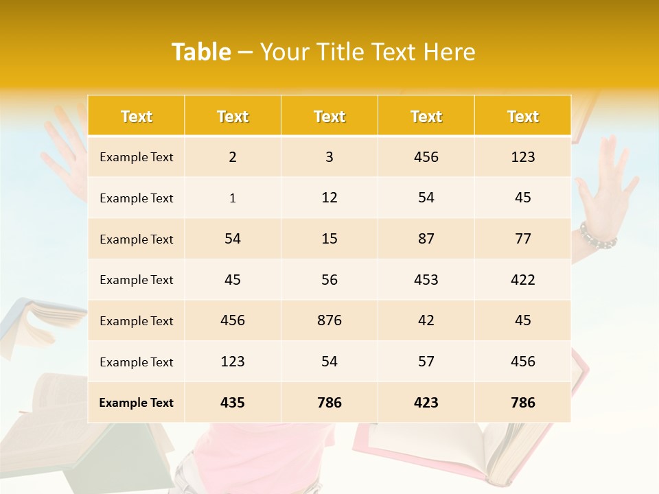 Studying Smiling Study PowerPoint Template