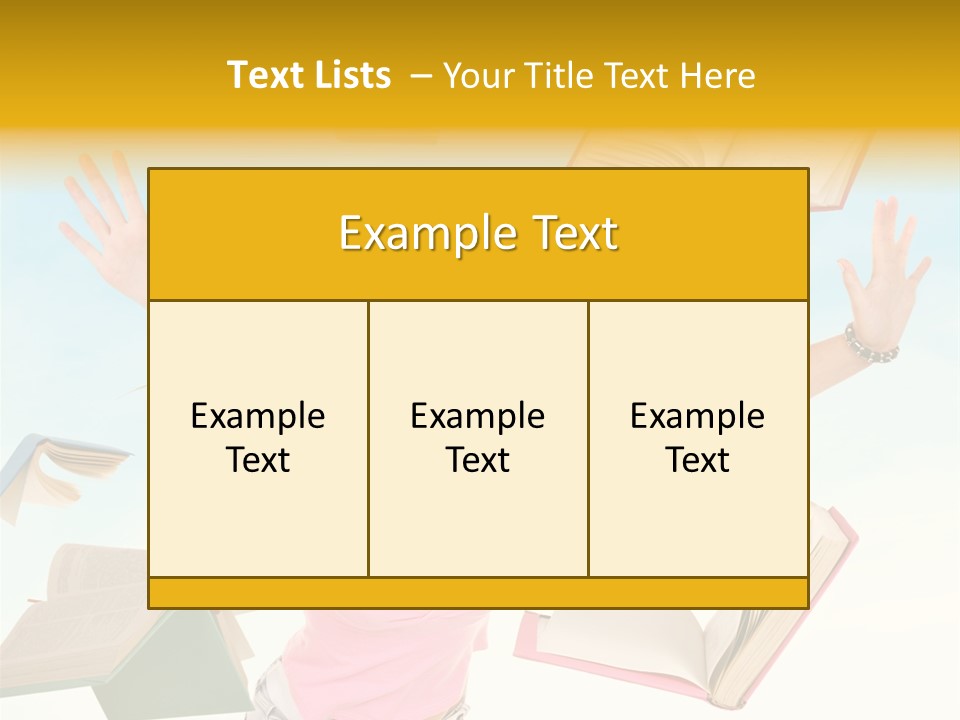Studying Smiling Study PowerPoint Template