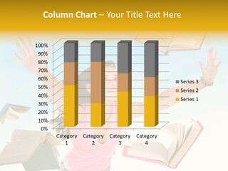 Studying Smiling Study PowerPoint Template