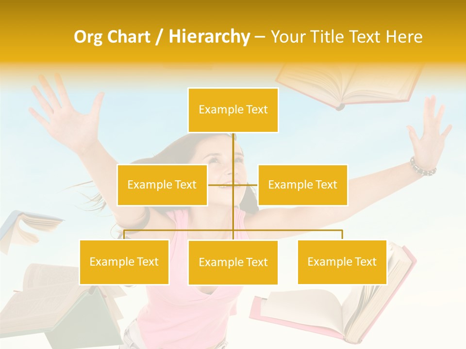 Studying Smiling Study PowerPoint Template