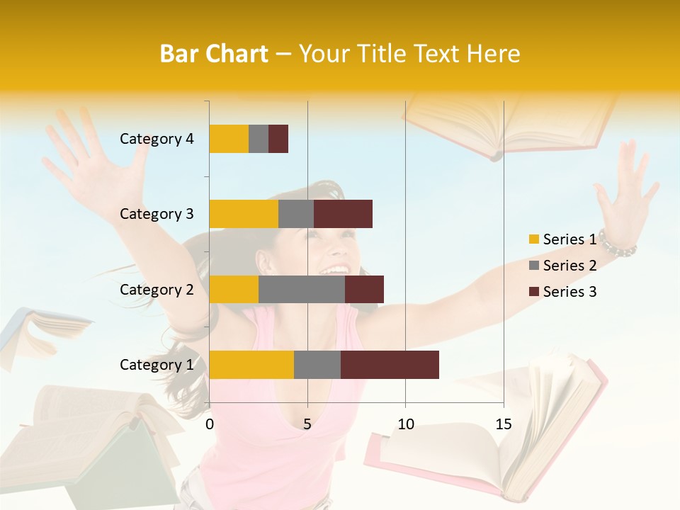 Studying Smiling Study PowerPoint Template