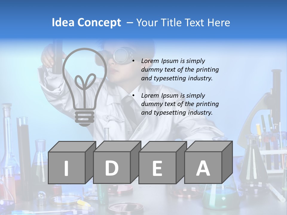 Test Handsome Flask PowerPoint Template
