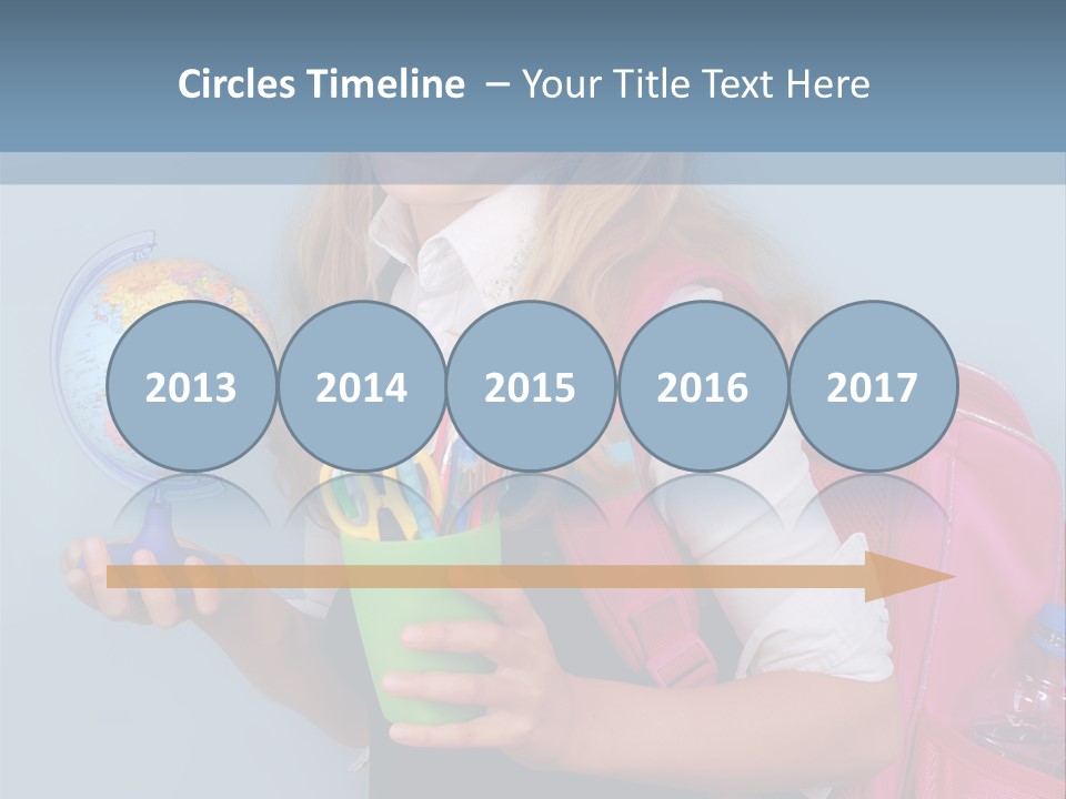 Hand Education Uniform PowerPoint Template