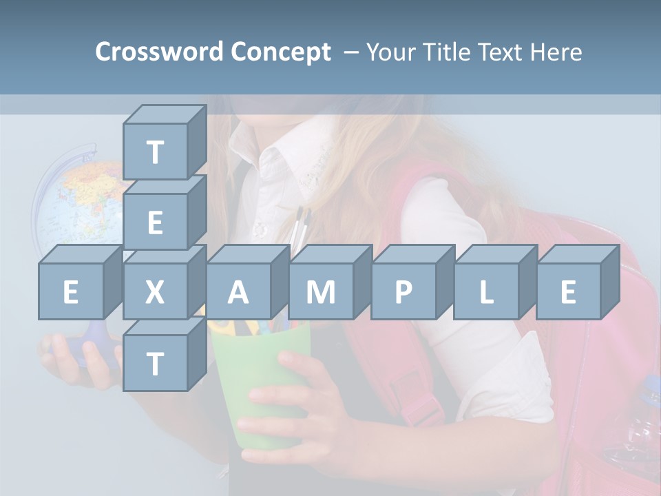 Hand Education Uniform PowerPoint Template