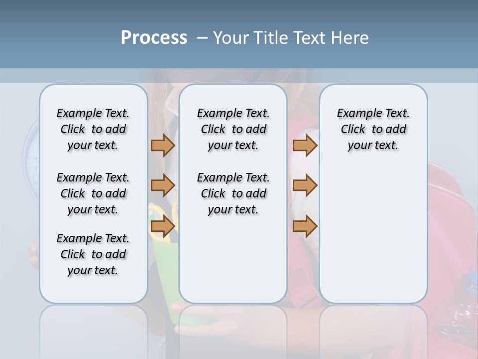 Hand Education Uniform PowerPoint Template