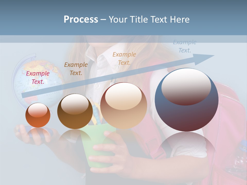 Hand Education Uniform PowerPoint Template