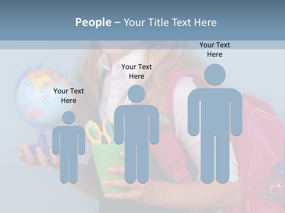 Hand Education Uniform PowerPoint Template