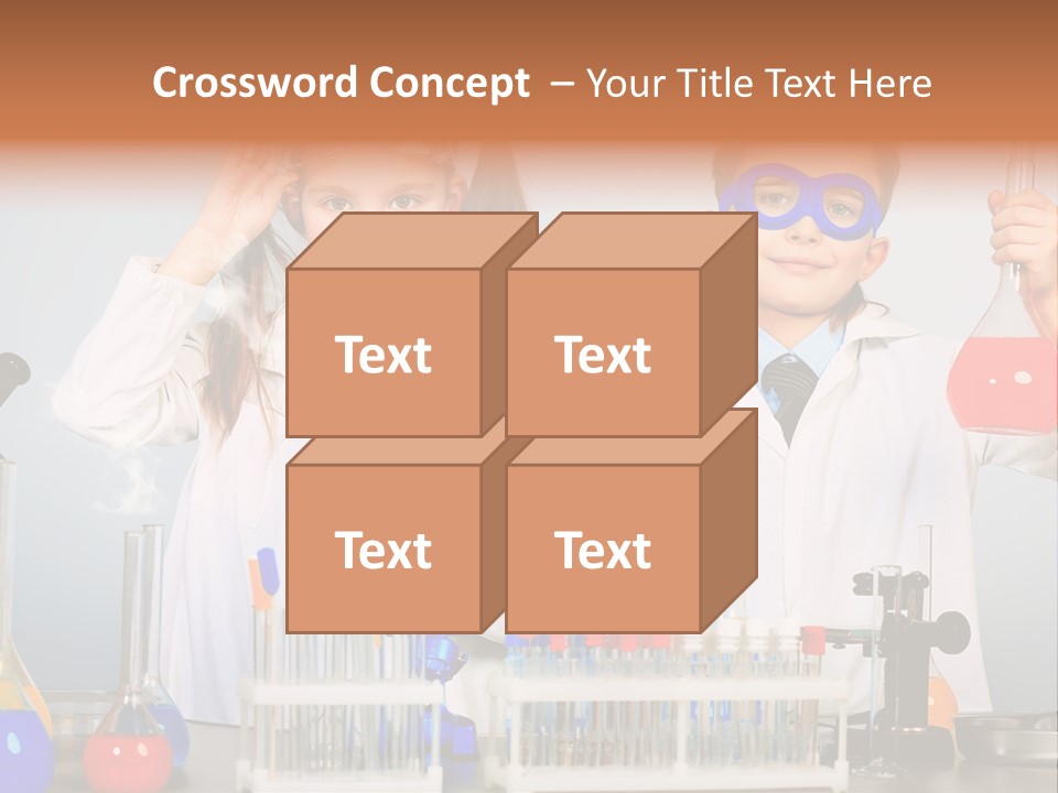 Analyzing Learning Schoolgirl PowerPoint Template
