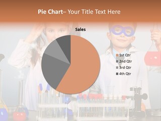Analyzing Learning Schoolgirl PowerPoint Template