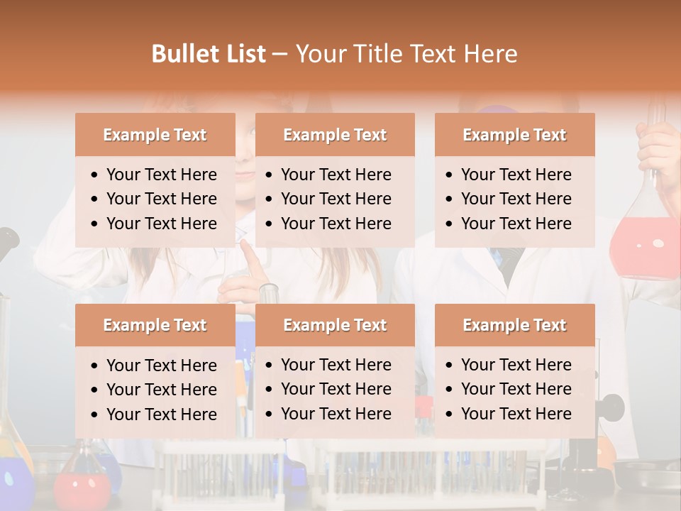 Analyzing Learning Schoolgirl PowerPoint Template