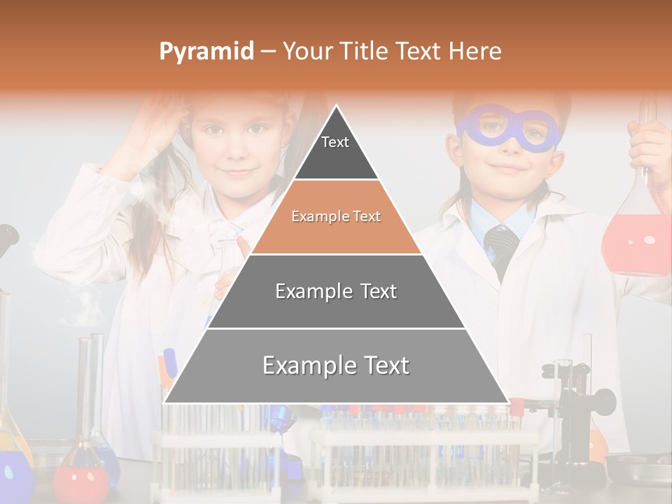 Analyzing Learning Schoolgirl PowerPoint Template
