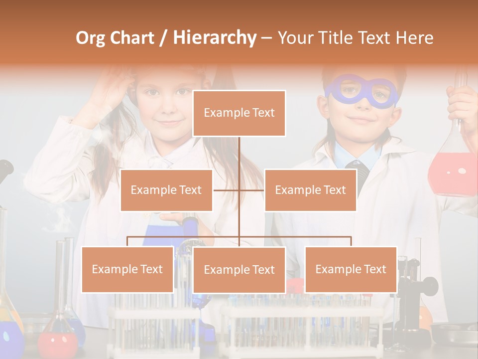 Analyzing Learning Schoolgirl PowerPoint Template