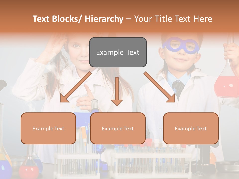 Analyzing Learning Schoolgirl PowerPoint Template