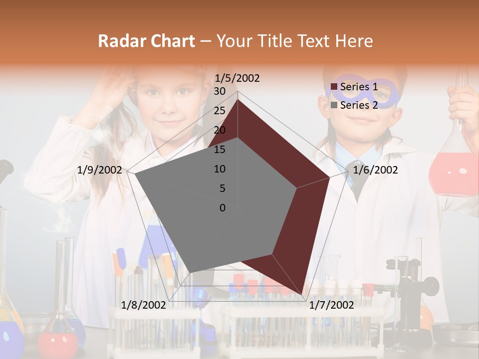 Analyzing Learning Schoolgirl PowerPoint Template