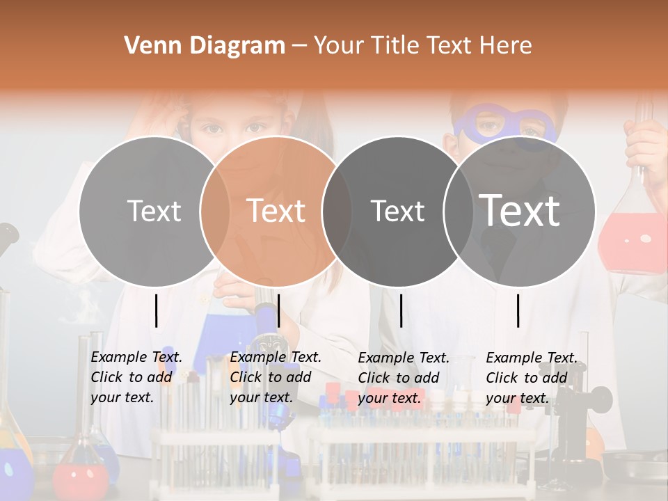 Analyzing Learning Schoolgirl PowerPoint Template