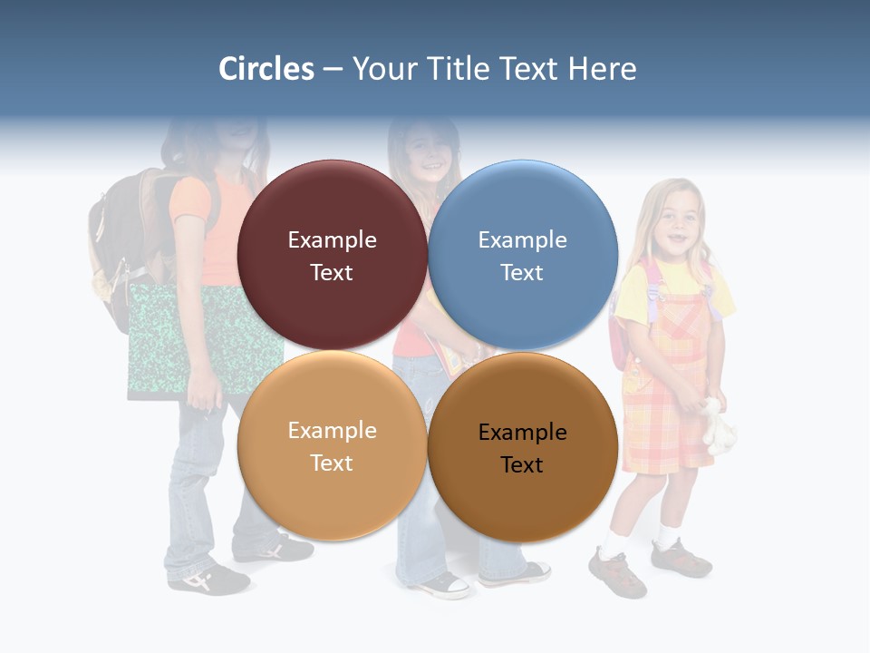 Dos Scolaire Ecole PowerPoint Template