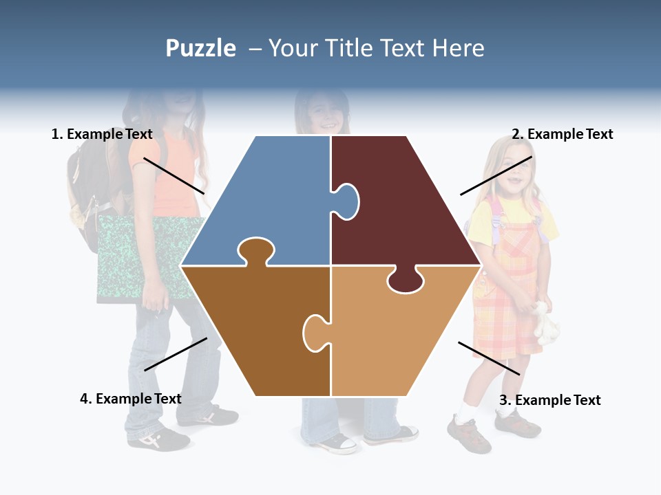 Dos Scolaire Ecole PowerPoint Template