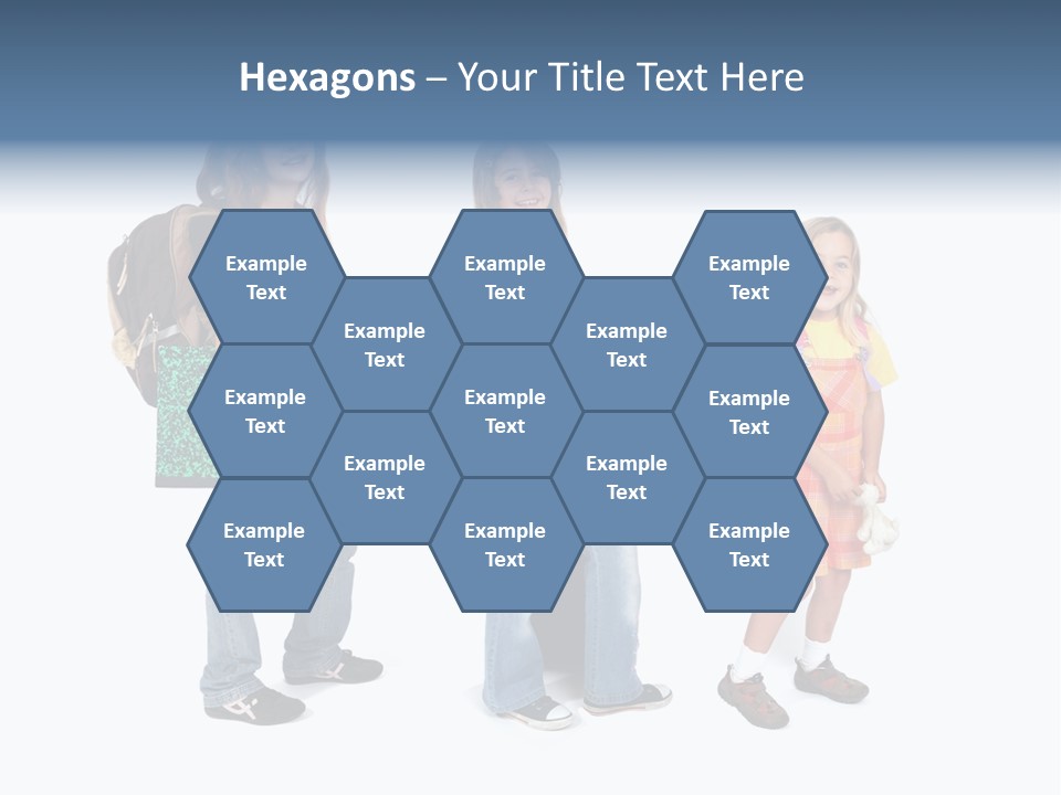 Dos Scolaire Ecole PowerPoint Template