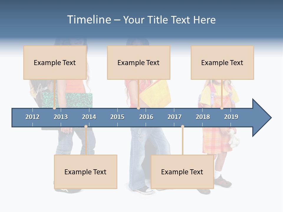 Dos Scolaire Ecole PowerPoint Template