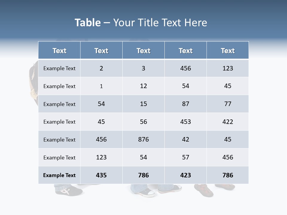 Dos Scolaire Ecole PowerPoint Template
