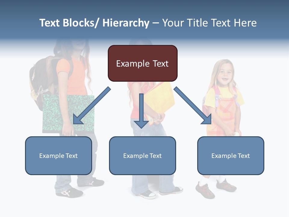 Dos Scolaire Ecole PowerPoint Template