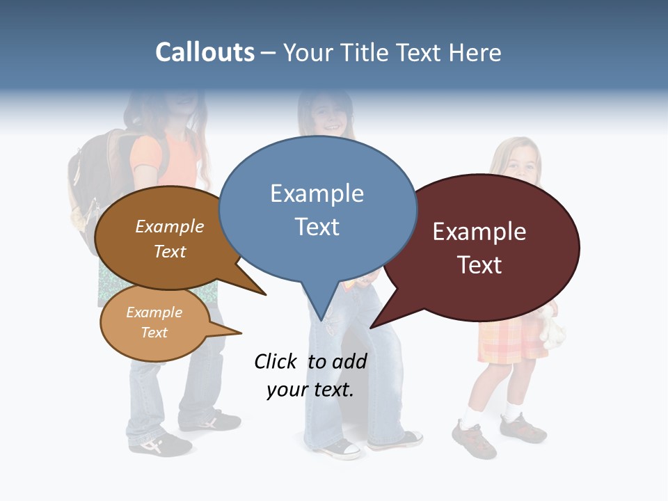 Dos Scolaire Ecole PowerPoint Template