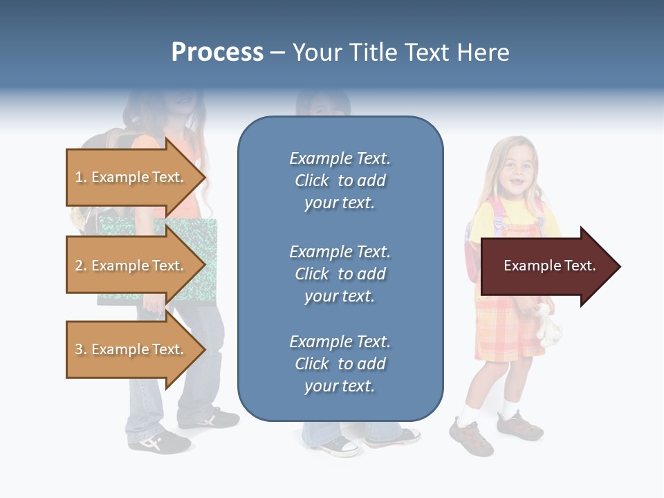 Dos Scolaire Ecole PowerPoint Template