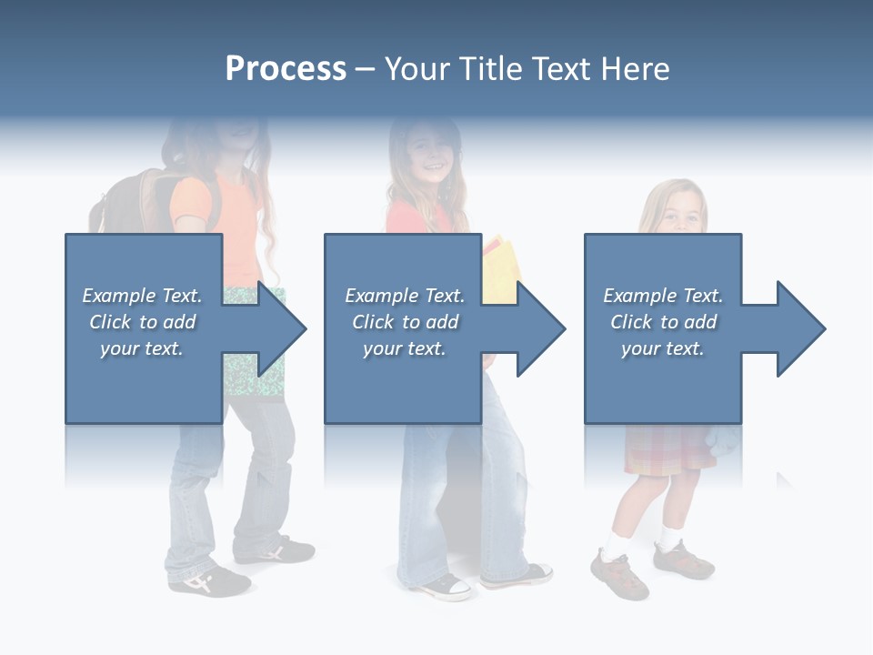 Dos Scolaire Ecole PowerPoint Template