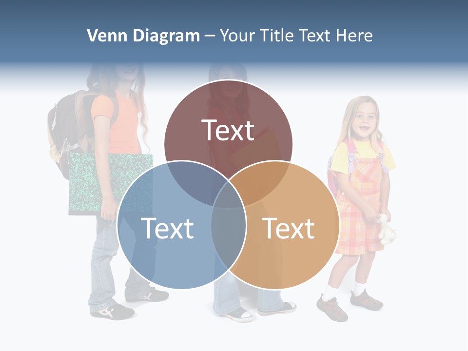 Dos Scolaire Ecole PowerPoint Template