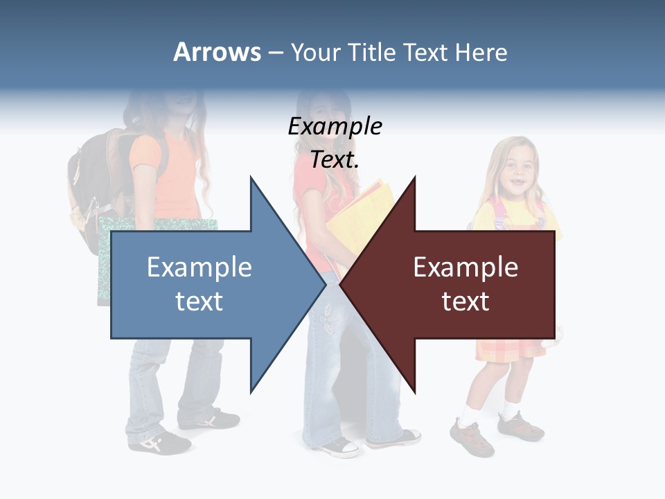 Dos Scolaire Ecole PowerPoint Template