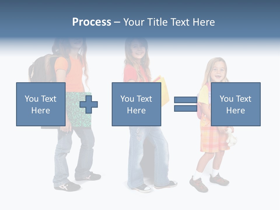 Dos Scolaire Ecole PowerPoint Template