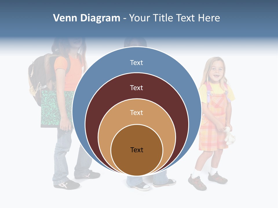 Dos Scolaire Ecole PowerPoint Template
